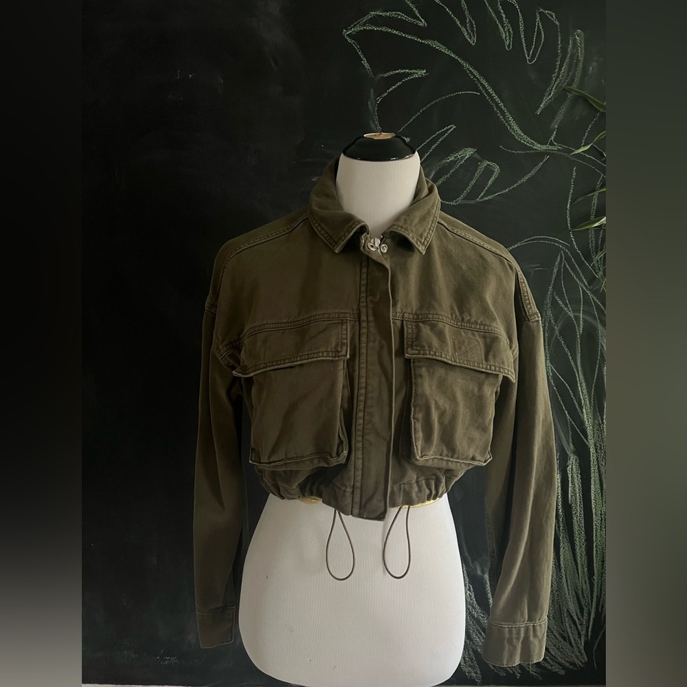 Cropped jacket by BDG size M
